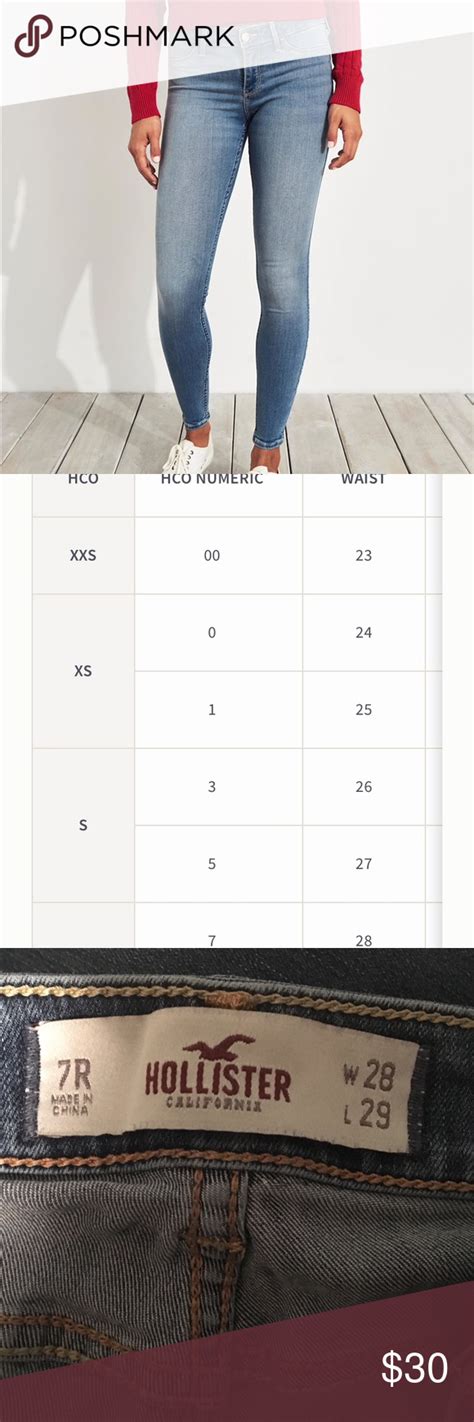 hollister co jeans|hollister co jeans size chart.